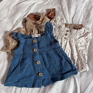 0-3MONTH BABY GIRL OUTFIT BUNDLE